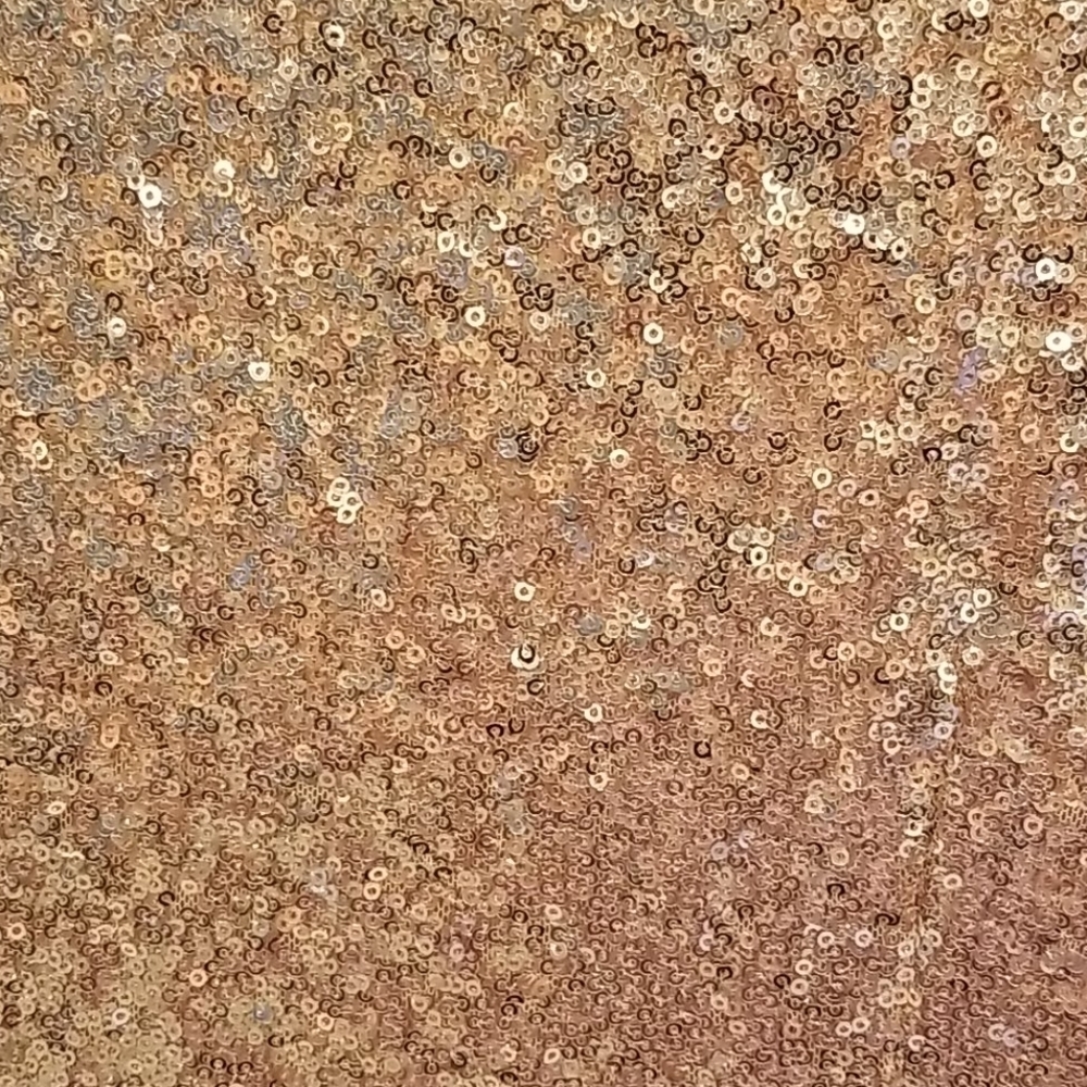 💕LULU'S💕 Delightful Ways Rose Gold Sequin Dress - Picture 9 of 11